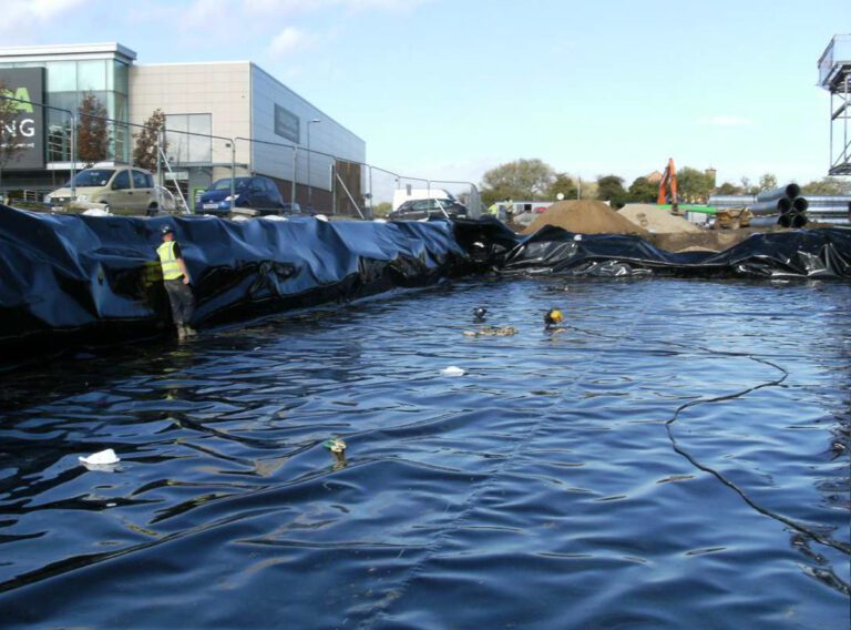 High Density Polyethylene Geomembrane (HDPE)