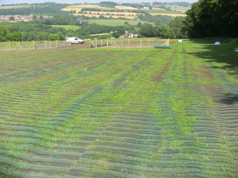 Turfmesh – Extruded Polypropylene Grass Protection Mesh